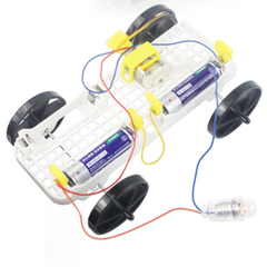 Pludo 2-Way Electric Car STEM Kit - Energy Transformation Model | Grades 6-7 | Ages 11-12 -DIY Kits - Pludo Educational Kits - Robocraze