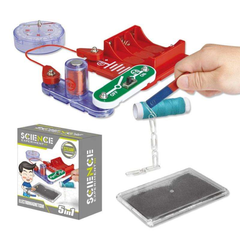 Pludo Electromagnetism Explorer Circuit - Unlock the Invisible Power of Magnetism | Hands-On STEM Learning (Grades 5-6 | Ages 10-11) -DIY Kits - Pludo Educational Kits - Robocraze