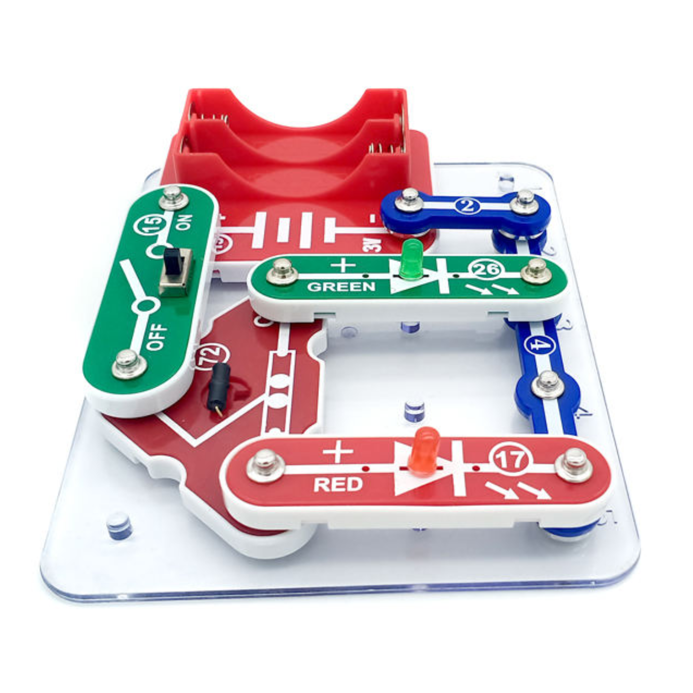 Pludo Motion Sense Circuit - Build Motion‑Detecting Tilt STEM Kit (Ages 10-11 | Grades 5-6) -DIY Kits - Pludo Educational Kits - Robocraze