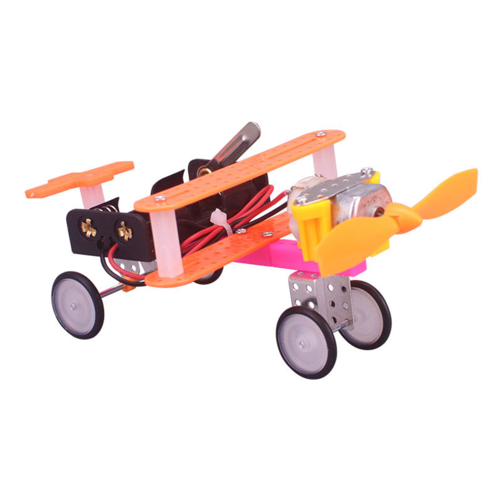 Pludo STEM Kit Power Flight – DIY STEM Toy for Kids 11–14 | Grade 6–8 Electrodynamic Conversion Airplane Project -DIY Kit -Pludo Education Kit -Robocraze