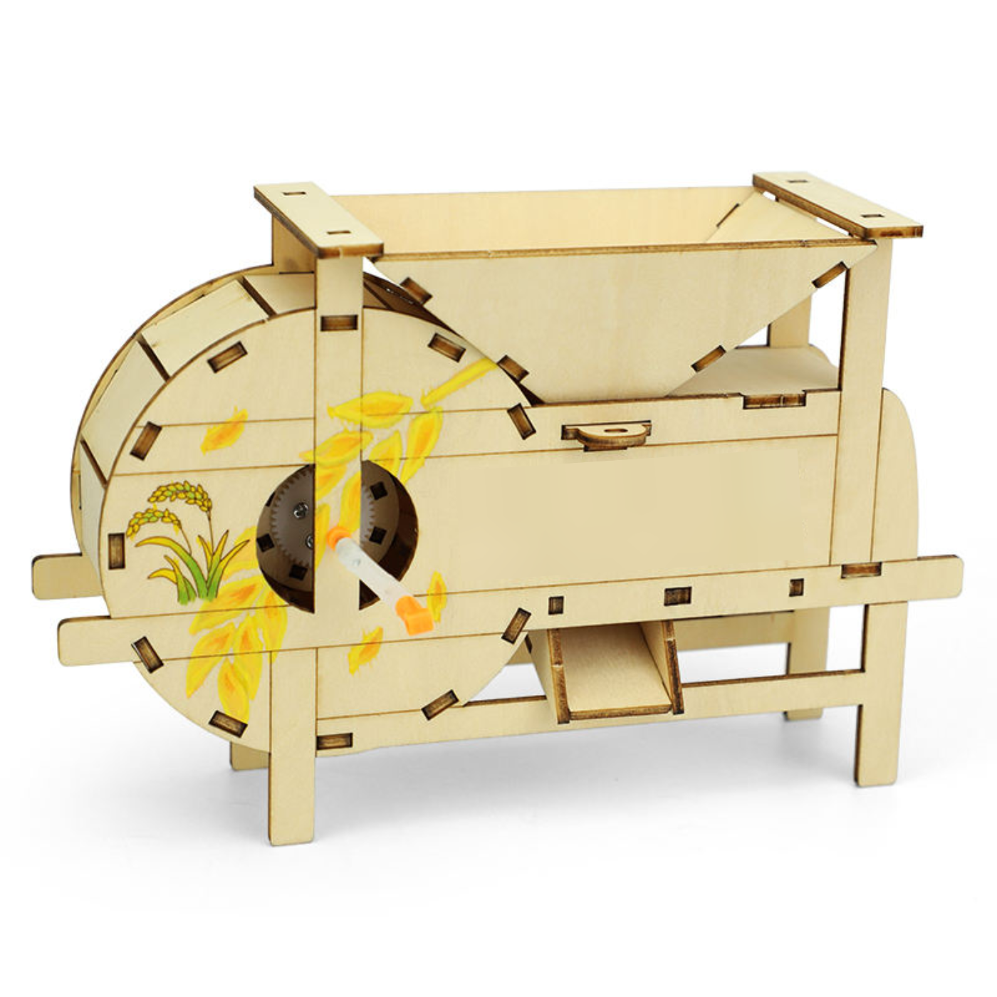 Pludo STEM Winnowing Kit – DIY Wind Grain Machine for Kids 8–11 | Grade 3–5 -STEM Kits -Educational Toys -Robocraze