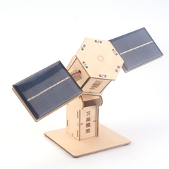 Pludo Solar Satellite DIY Kit – Solar Energy Learning DIY Science Kits for Kids 11–14 | Grades 6–8 -DIY Kit -Pludo Education Kit -Robocraze