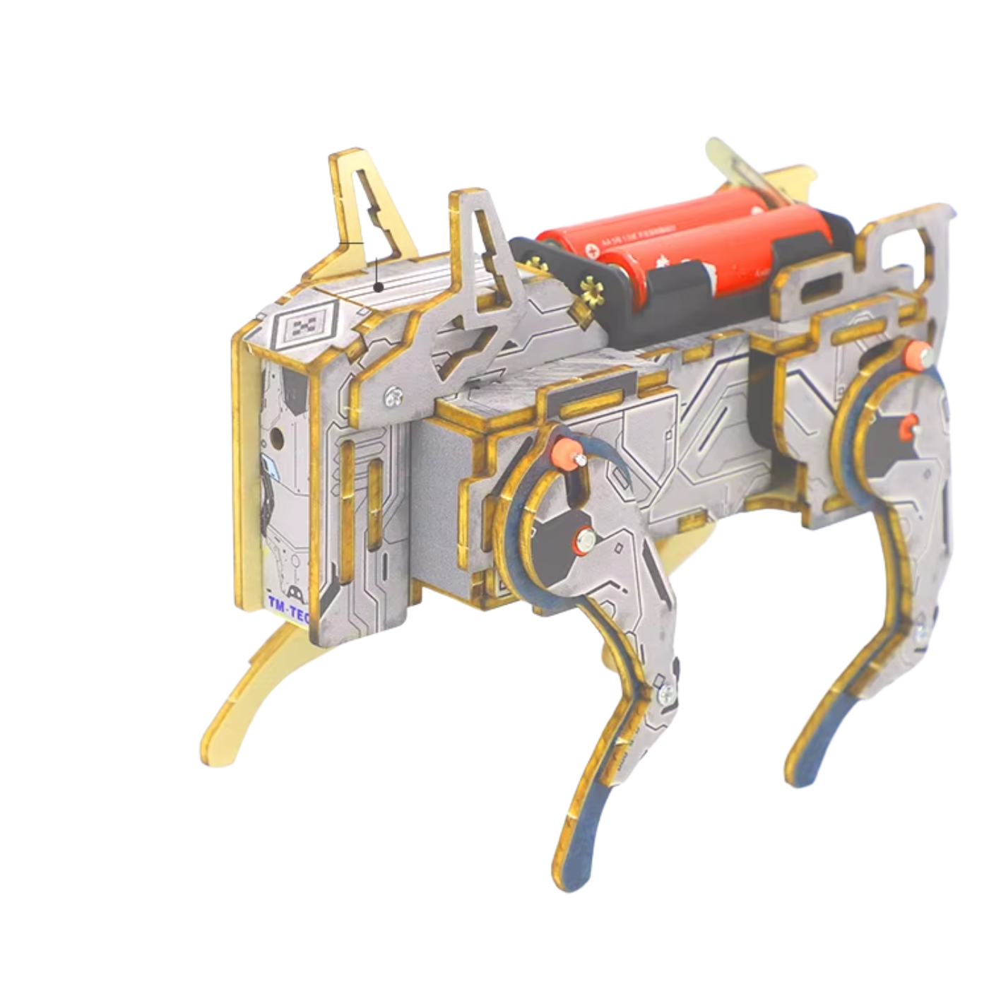 Pludo Sound Activated Robotic Dog DIY Kit – Learn Sound Detection and Mechanics for Ages 14–18 | Grade 9–10 -DIY Kit -Pludo Education Kit -Robocraze