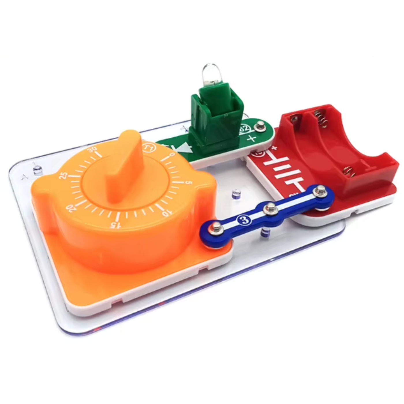 Pludo Time Delay Circuit – From Circuit Connections to Time-Controlled Actions | STEM Kit | Grades 6–7 | Ages 11–12 -DIY Kits - Pludo Educational Kits - Robocraze