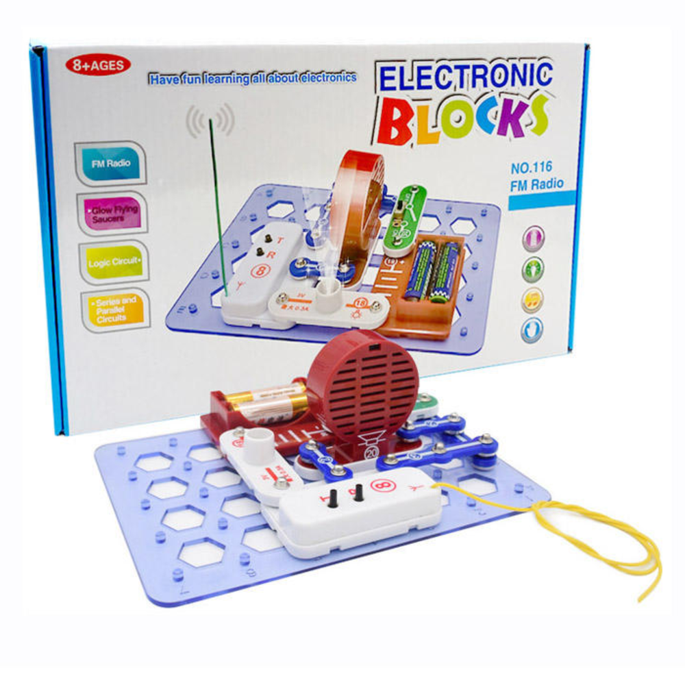 Pludo Wireless Audio Circuit – Build Your Own FM Radio & Explore the World of Radio Waves | Grades 5–6 | Ages 10–11 -DIY Kits - Pludo Educational Kits - Robocraze