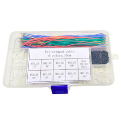 Pre-Crimped Cables 6 Colors 15cm with MX1.25mm Pitch Connectors