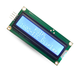 RG1602A-IIC(P) Blue LCD Display With I2C PCF8574T -Display Modules -LCD Displays -Robocraze