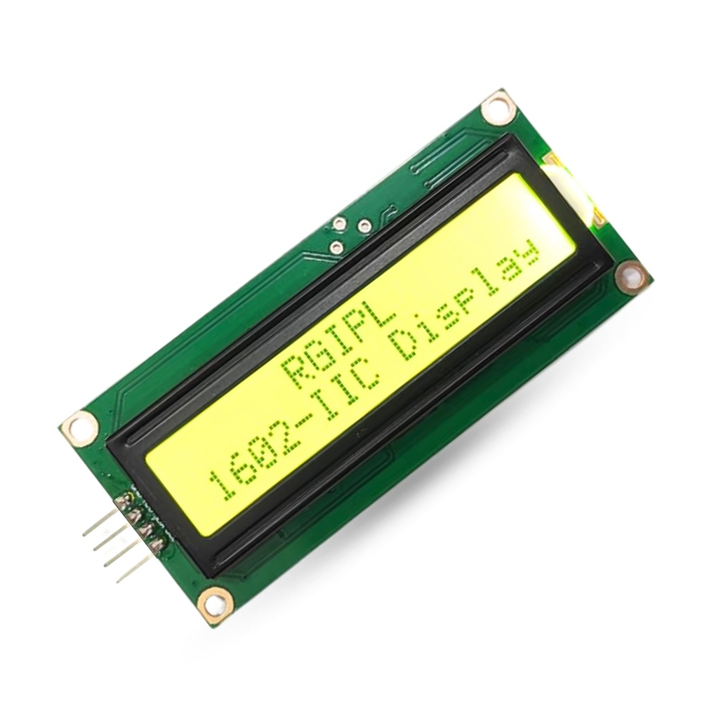 RG1602A-IIC(P) Green LCD Display With I2C PCF8574T -Display Modules -LCD Display -Robocraze