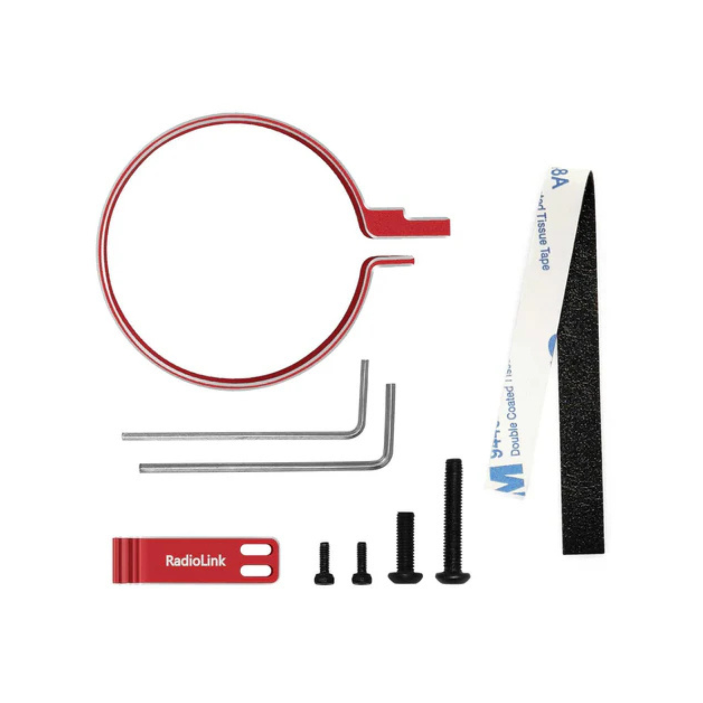 Radiolink Alloy Steering Wheel Trigger for RC8X, RC4GS, RC6GS, Flysky NB4, Futaba 7PX, X6/X4 (Red/Black) -Drone Parts -Drone Accessories -Robocraze