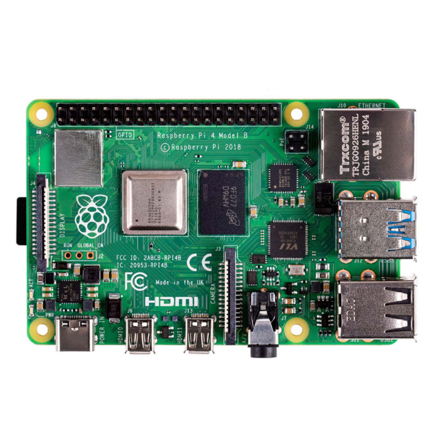 Raspberry Pi 4 Model B with 3GB RAM -Raspberry Pi -Boards Raspberry Pi -Robocraze