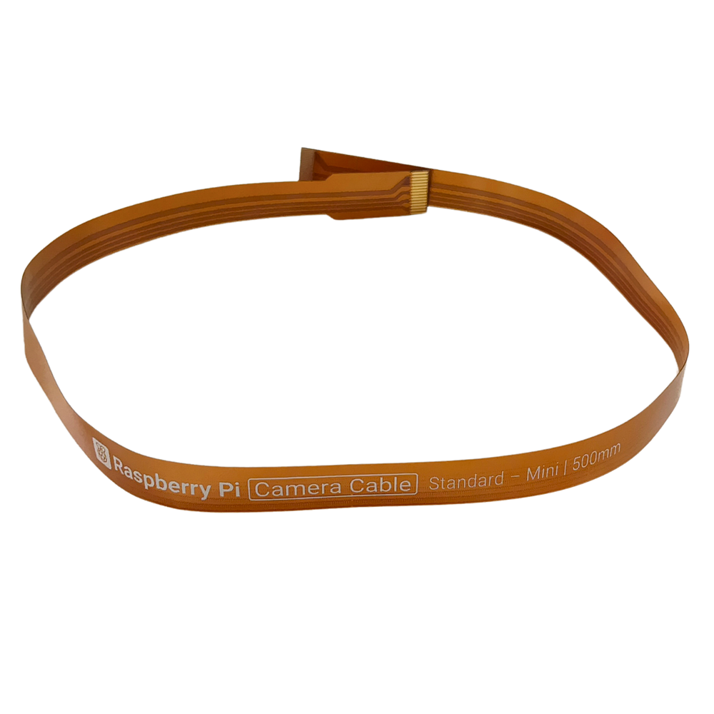 Raspberry Pi Camera Cable Standard-Mini 500mm – Flexible high-quality camera connector -Robocraze
