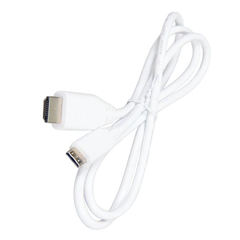 Raspberry Pi Official Mini HDMI to Standard HDMI Cable 1m White -Raspberry Pi -Raspberry Pi Cables -Robocraze