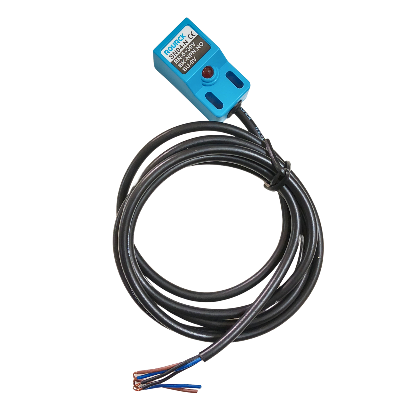 SN04-N NPN NO Distance Proximity Sensor Switch – NPN NO sensor for automation & detection. -Proximity Switch -Robocraze