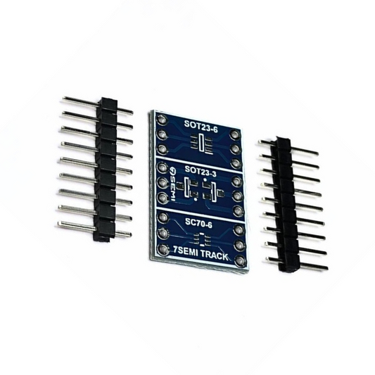 SOT23-6 SOT23-3 SC70-6 Adapter PCB Board -7Semi -Electronic Modules -Breakout Boards -Robocraze