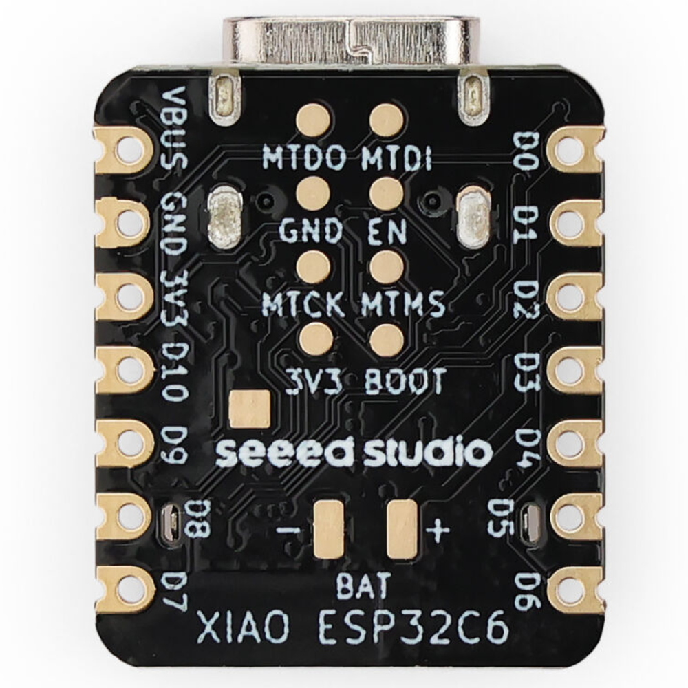 Seeed Studio 2.4GHz Wi-Fi 6 XIAO ESP32-C6 Development Board (Tape & Reel) -XIAO Series -XIAO Boards -Robocraze