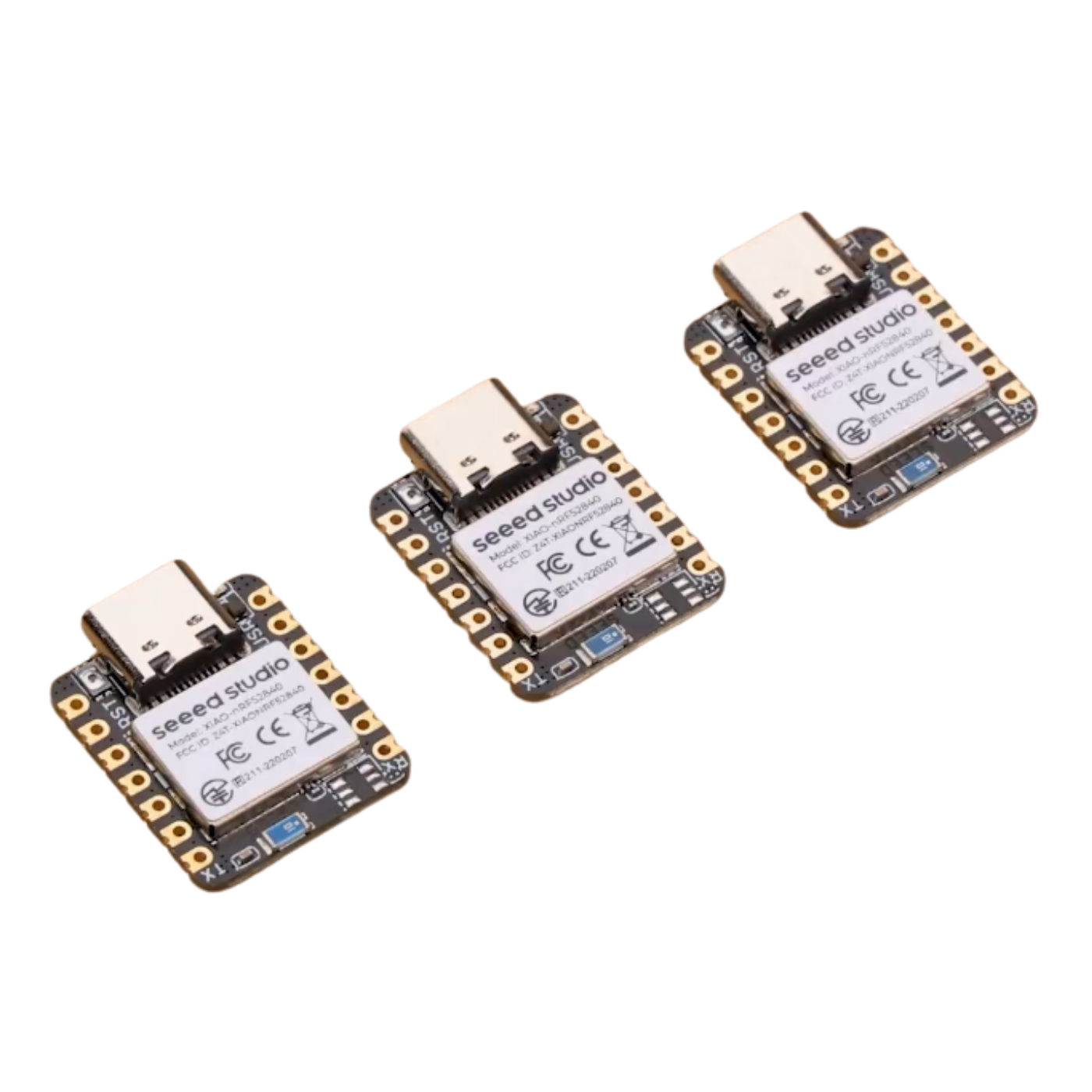 Seeed Studio XIAO nRF52840 Sense Board – 3 Pack -XIAO Series -XIAO Boards -Robocraze