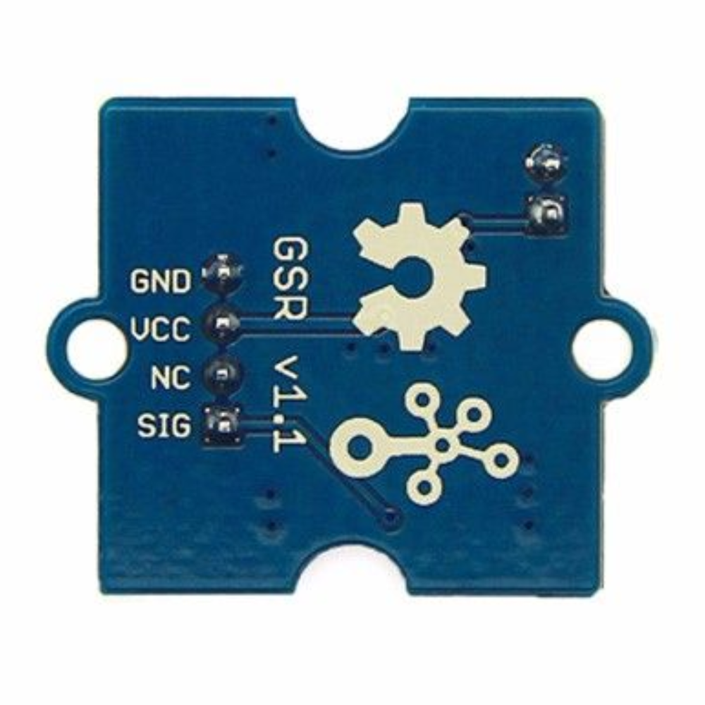Seeedstudio V1.1 5V/3.3V Grove GSR Sensor Module -Sensors -Biomedical Sensors -Robocraze