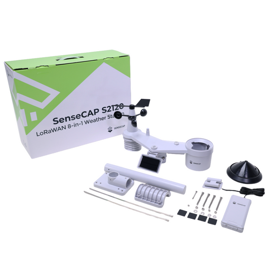 SenseCAP S2120 8-in-1 LoRaWAN Weather Sensor Delivers 8 Key Weather Metrics - Seeed Studio -Sensors -Temperature Sensor -Robocraze