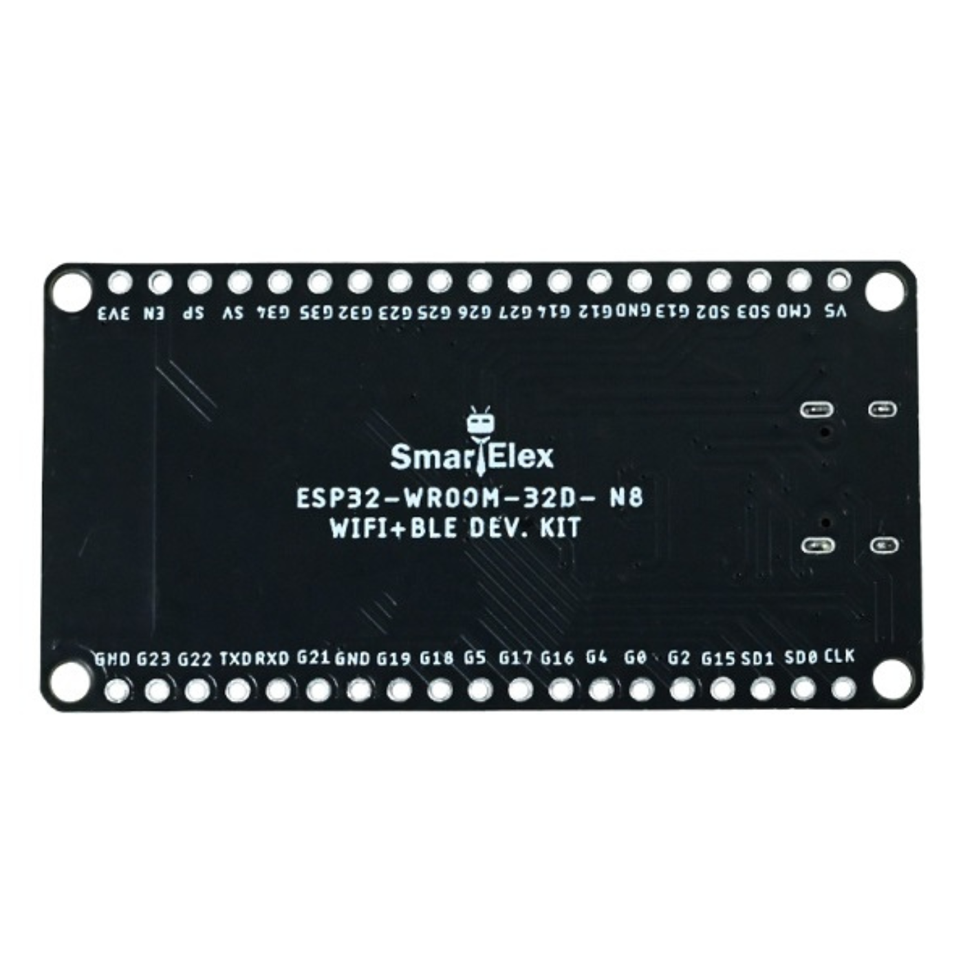 SmartElex ESP32-WROOM-32D-N8 WiFi + BLE DevKit Development Board -IOT & Wireless -ESP Module -Robocraze