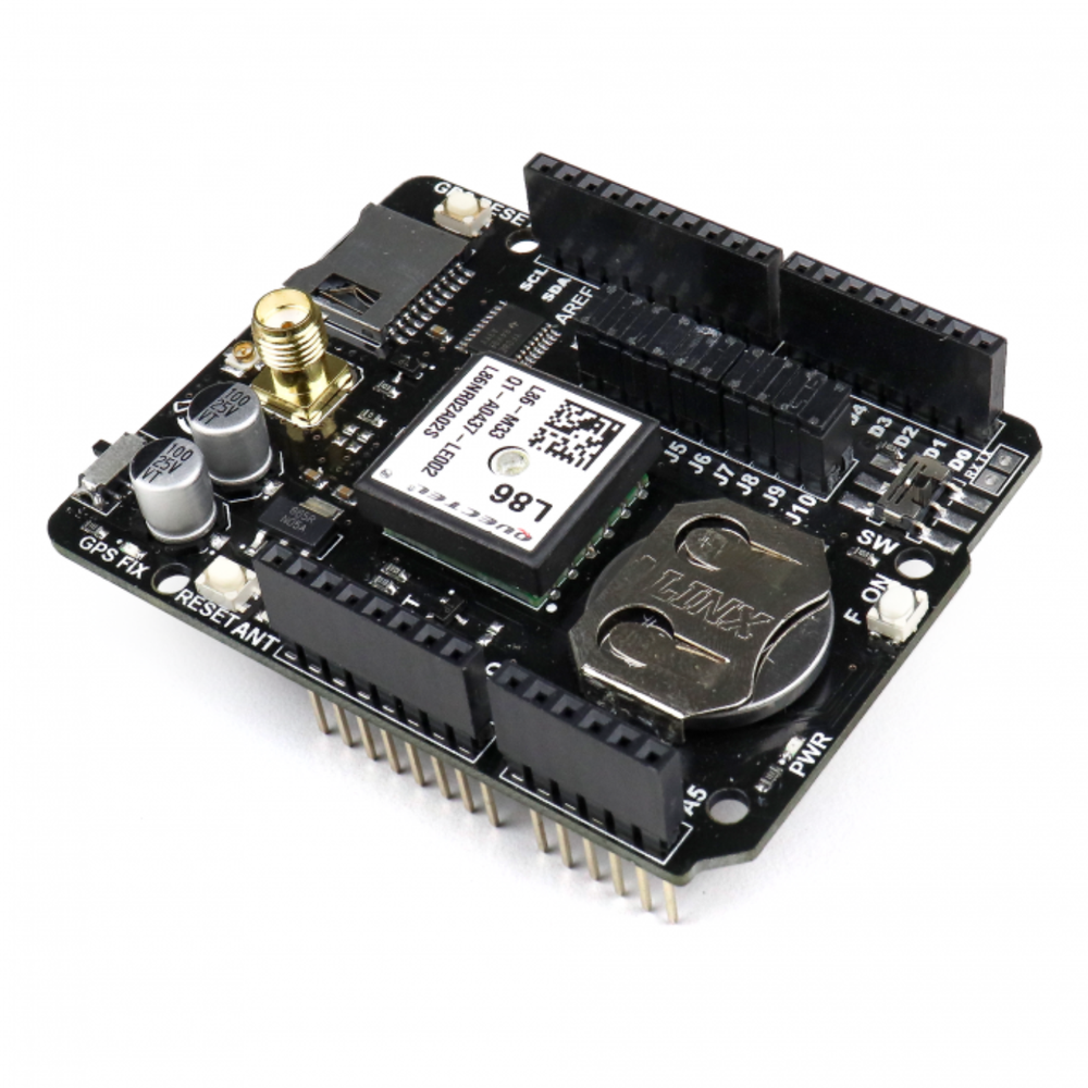 SmartElex GPS Data Logger Shield for Arduino Boards -Compatible With Arduino -Boards Compatible with Arduino -Robocraze