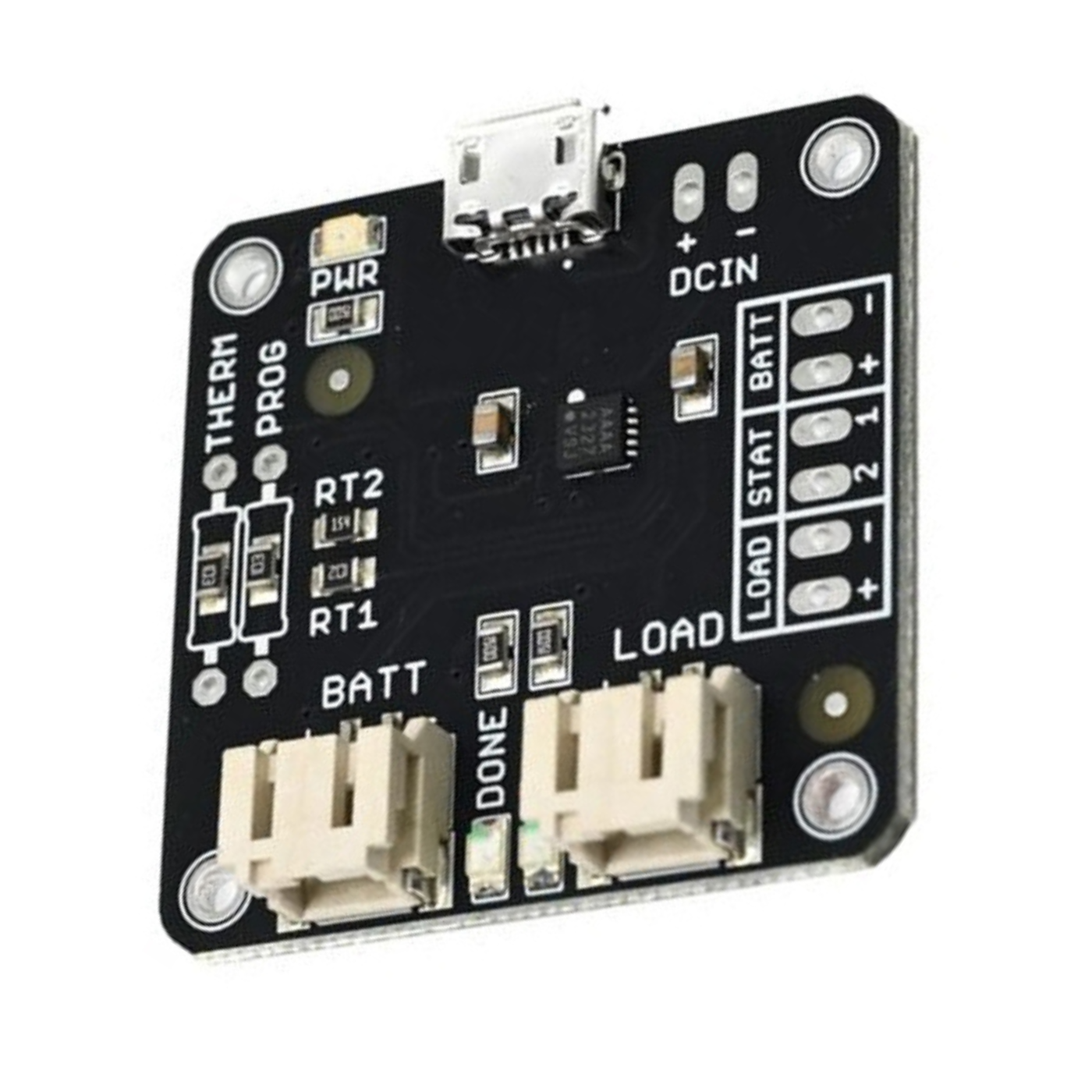 SmartElex MCP73833 USB Li-ion-Li-Poly Battery Charger Module -Batteries & Power Supply -Battery Chargers -Robocraze