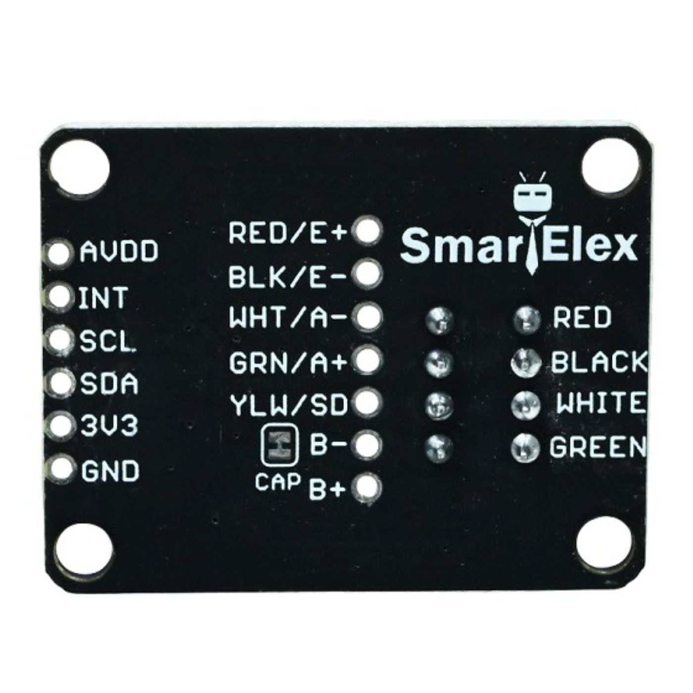 SmartElex Scale Breakout Board – NAU7802 -Electronic Modules -Breakout Boards -Robocraze
