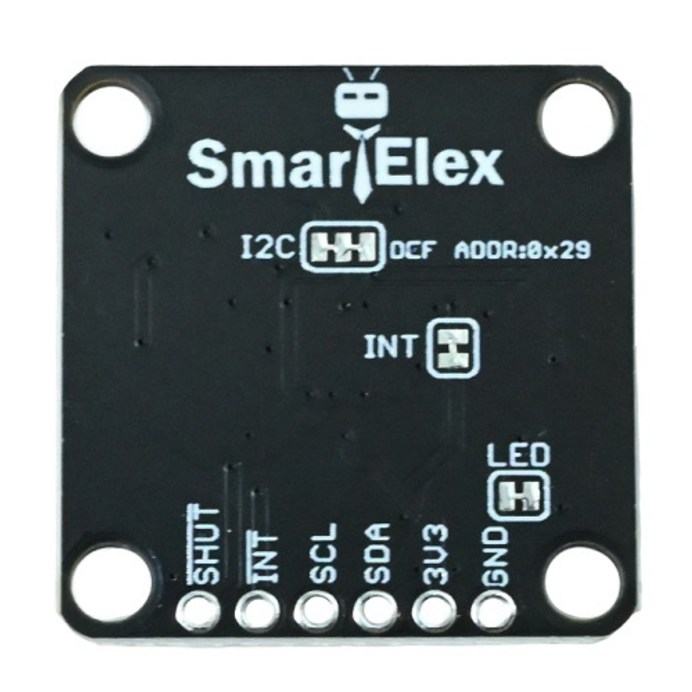 SmartElex VL53L4CD High Accuracy Distance Sensor Breakout -Sensors -Distance/Proximity Sensors -Robocraze
