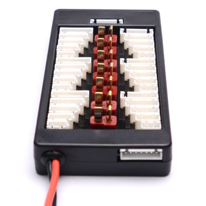 T Plug Parallel Charging Board 2-6S – High-quality LiPo parallel charging board. -Battery Charger -Robocraze