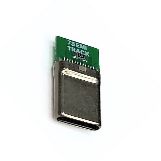 USB Type C PCB Male Breakout (4 Pin) -7Semi -Electronic Modules -Breakout Boards -Robocraze