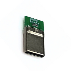 USB Type C PCB Male Breakout (4 Pin) -7Semi -Electronic Modules -Breakout Boards -Robocraze