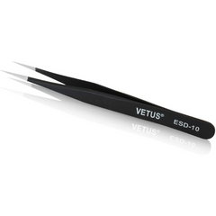 Vetus Anti-static SMD Tweezer ESD-10 – Precision tweezer for safe handling – anti-static tweezer - Hand Tool - Robocraze