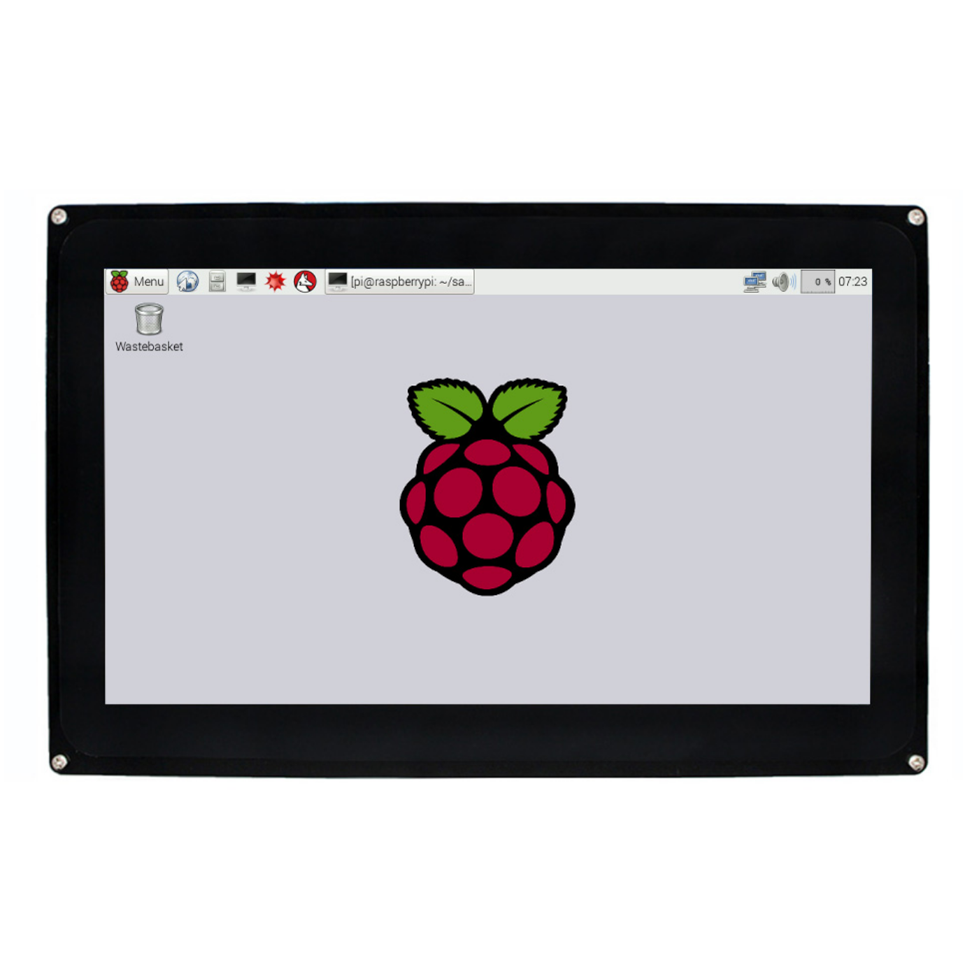 Waveshare 10.1inch 1024×600 HDMI LCD (H) Capacitive Touch Screen with Case -Displays -LCD Display -Robocraze