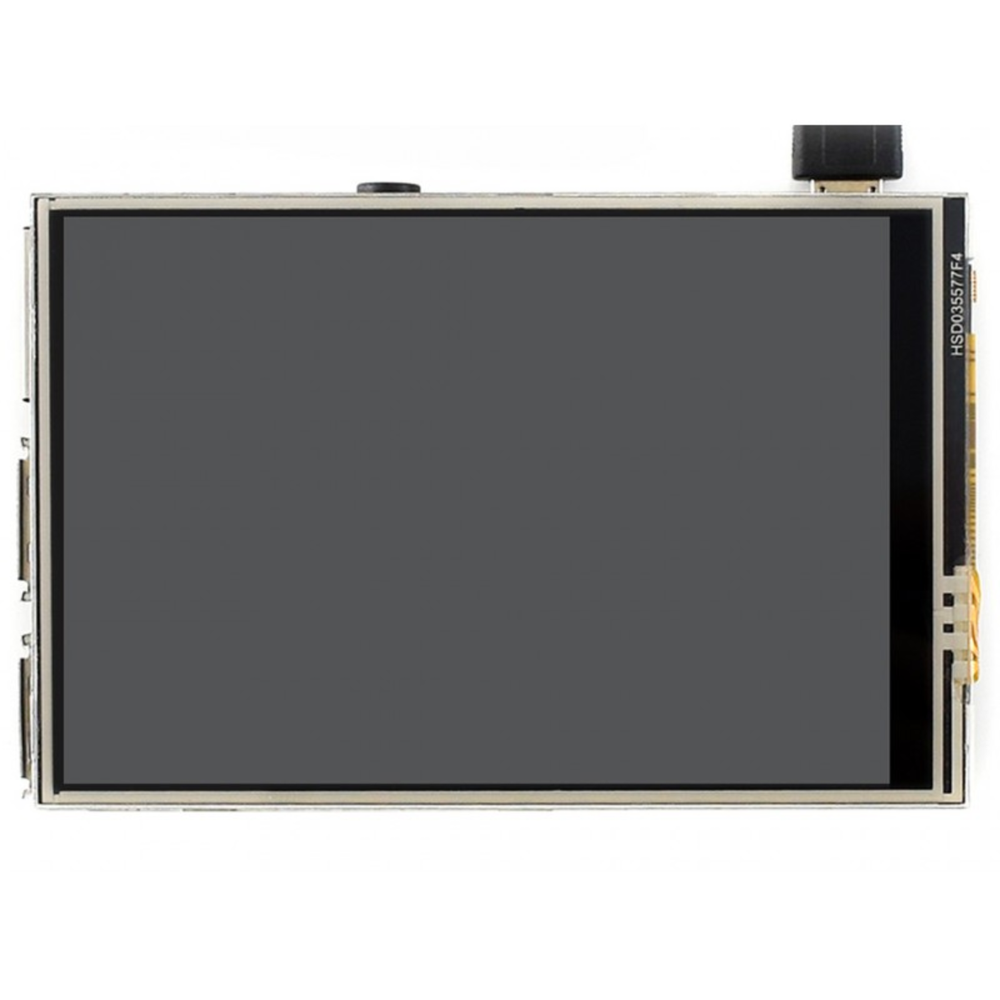 Waveshare 3.5-Inch 480×320 SPI Resistive Touch LCD Display (C) for Raspberry Pi -Displays -LCD Displays -Robocraze