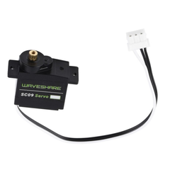 Waveshare 300° 2.3kg SC09 Two-way Serial Bus Servo Motor -Motors & Mechanical -Servo Motors -Robocraze