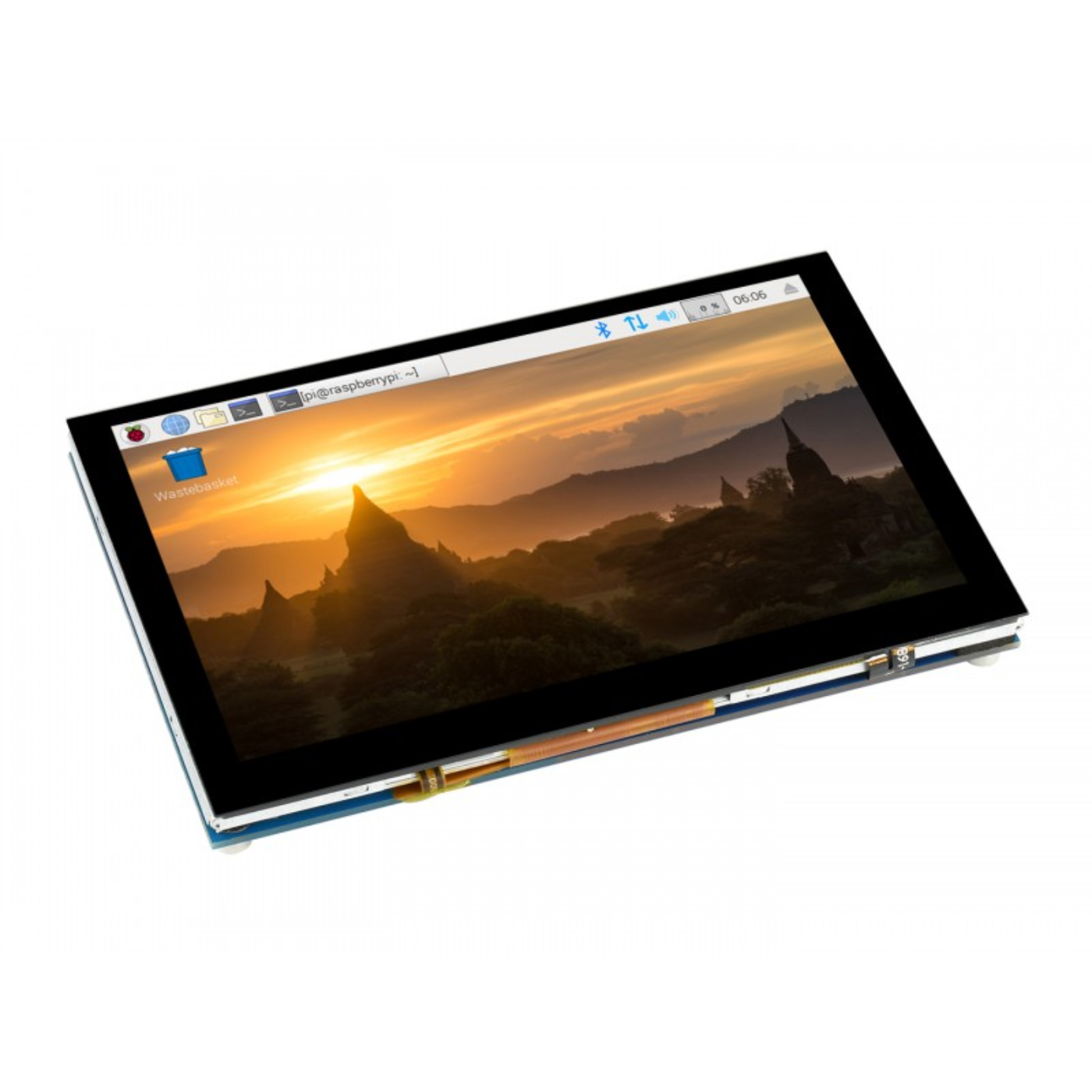 Waveshare 5inch 800×480 Capacitive Touch DSI LCD Display for Raspberry Pi -Displays -LCD Displays -Robocraze