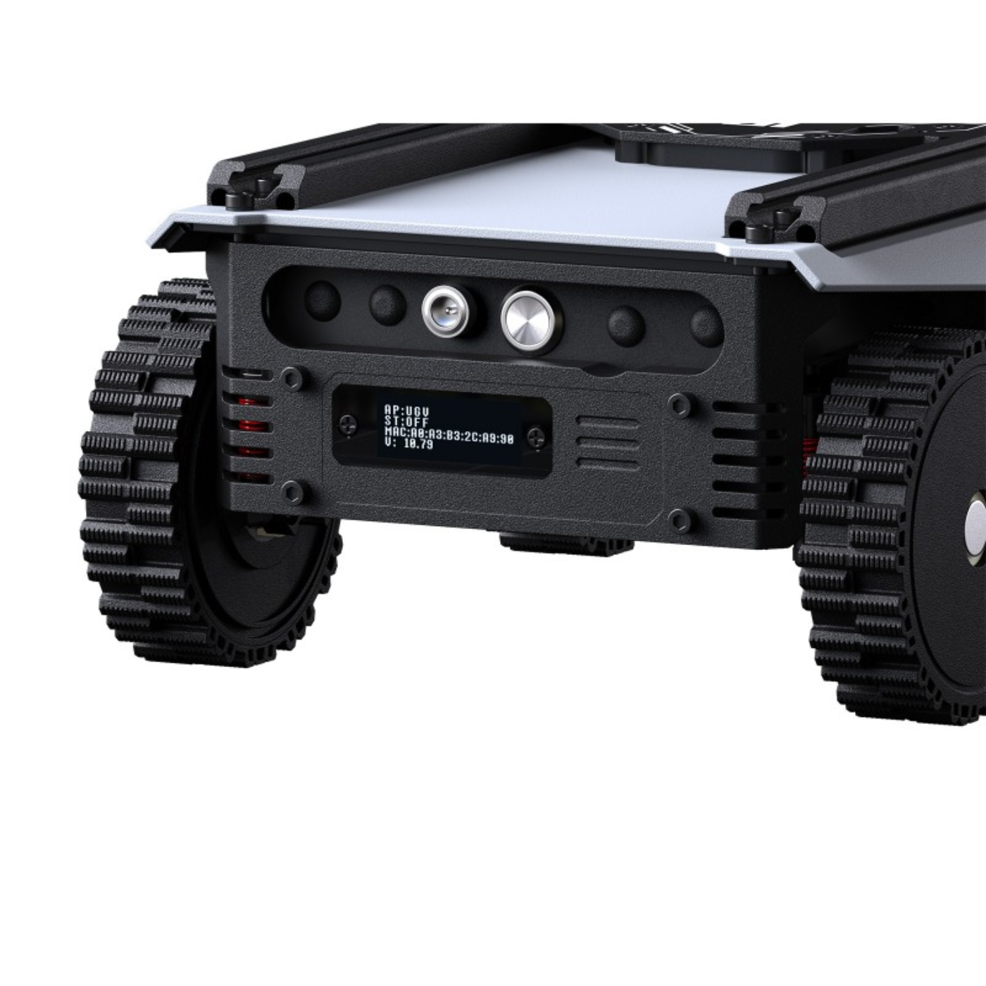 Waveshare Cobra Flex Universal Modular Drive-by-Wire 4WD Chassis -Motors & Mechanical -Motor Wheels & Chassis -Robocraze