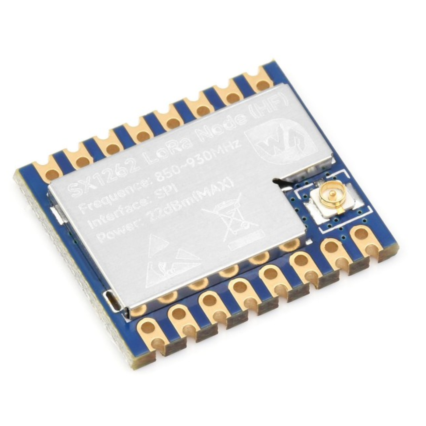 Waveshare Core1262 HF LoRa Module with SX1262 Chip Long-Range -IoT & Wireless Boards -LoRa -Robocraze