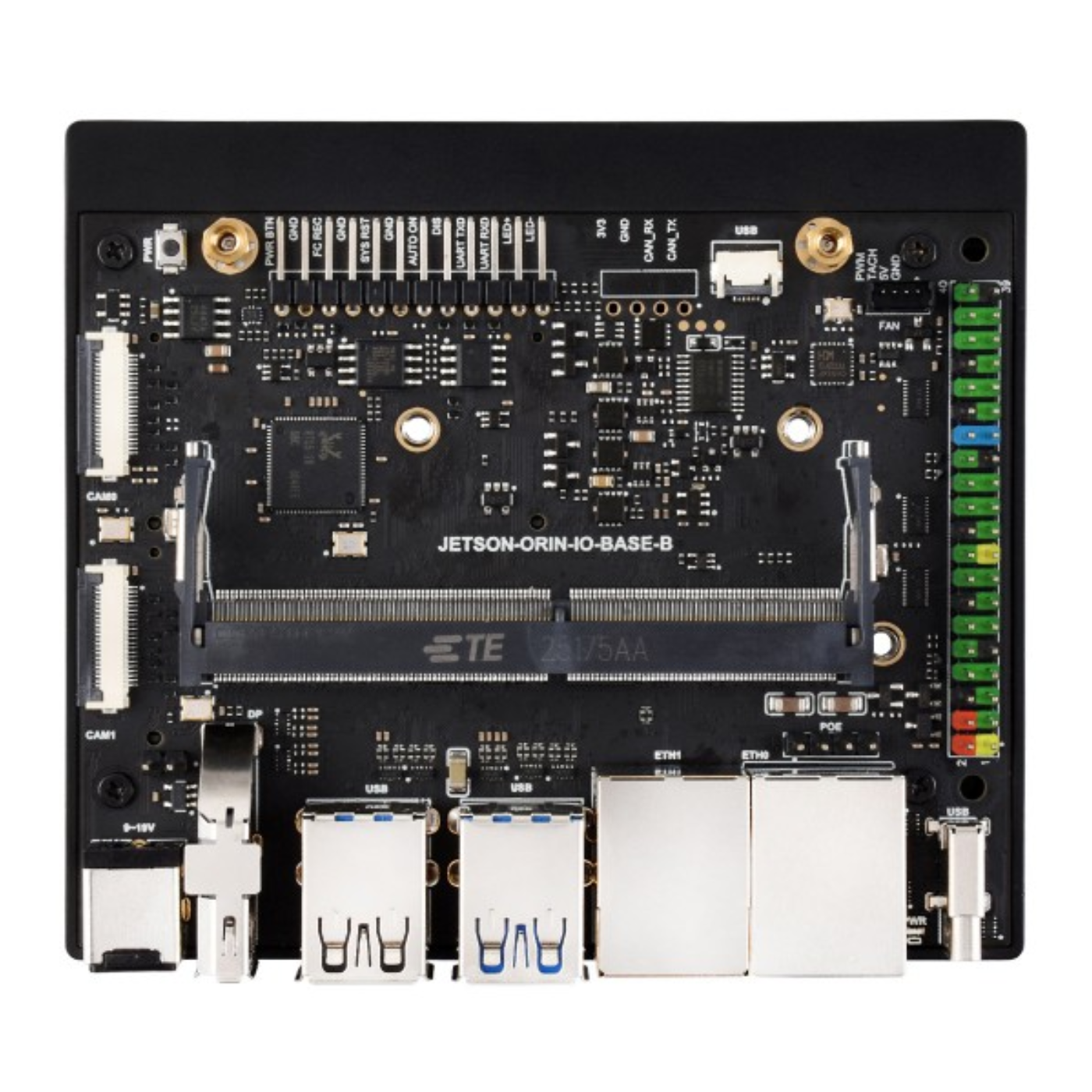 Waveshare Jetson Orin Nano & Orin NX Dual Ethernet Base Board -Nvidia Jetson Nano -Jetson Nano Boards -Robocraze