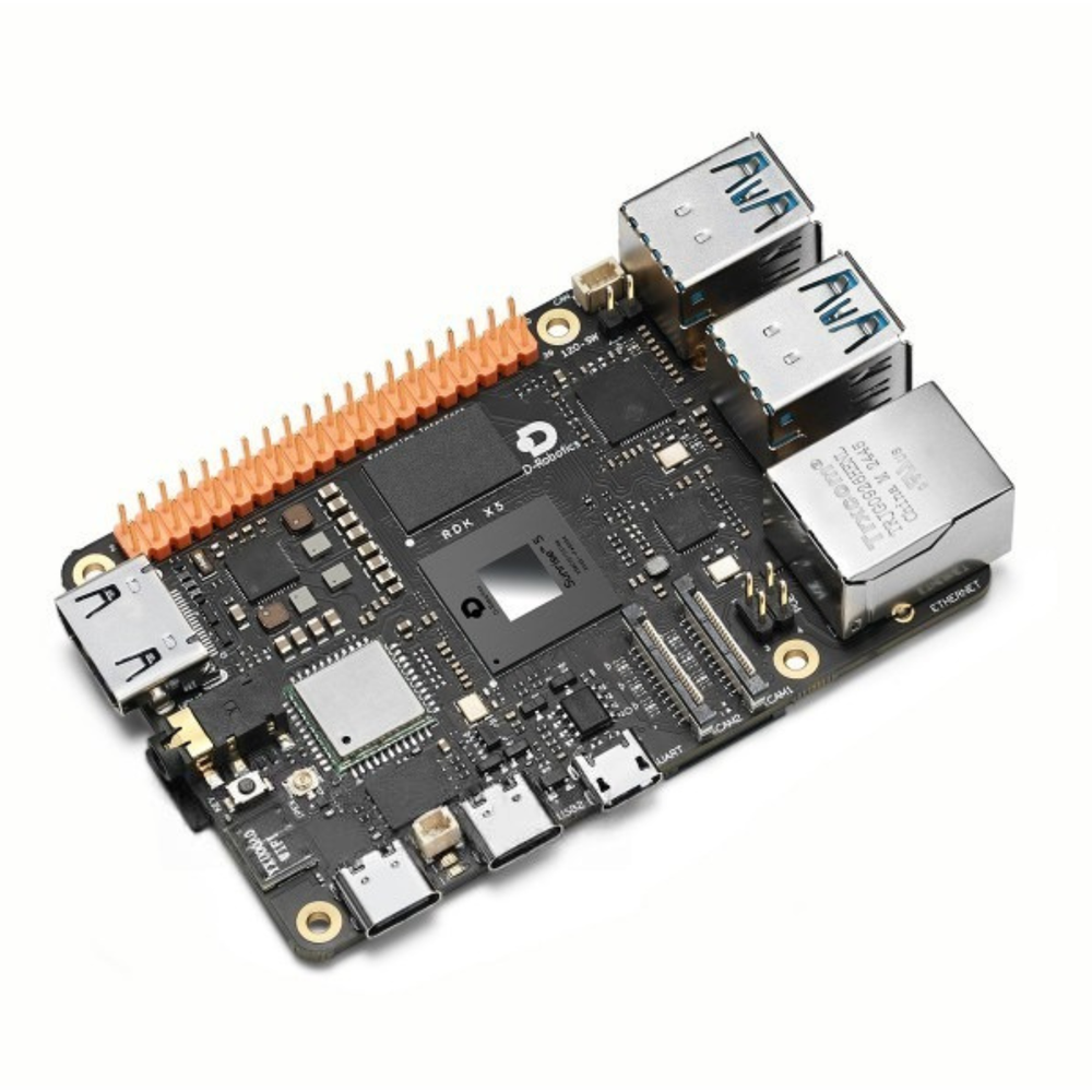 Waveshare RDK X5 Development Board 8GB RAM | Sunrise 5, Octa-Core Cortex-A55, 10 TOPS AI -Development Boards -Other SBC -Robocraze