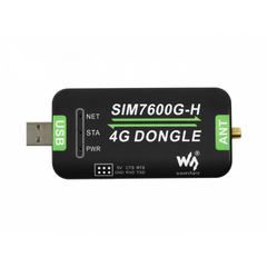 Waveshare SIM7600G-H 4G DONGLE with GNSS Global Band Support -IoT & Wireless Boards -GSM/GPS/GPRS -Robocraze