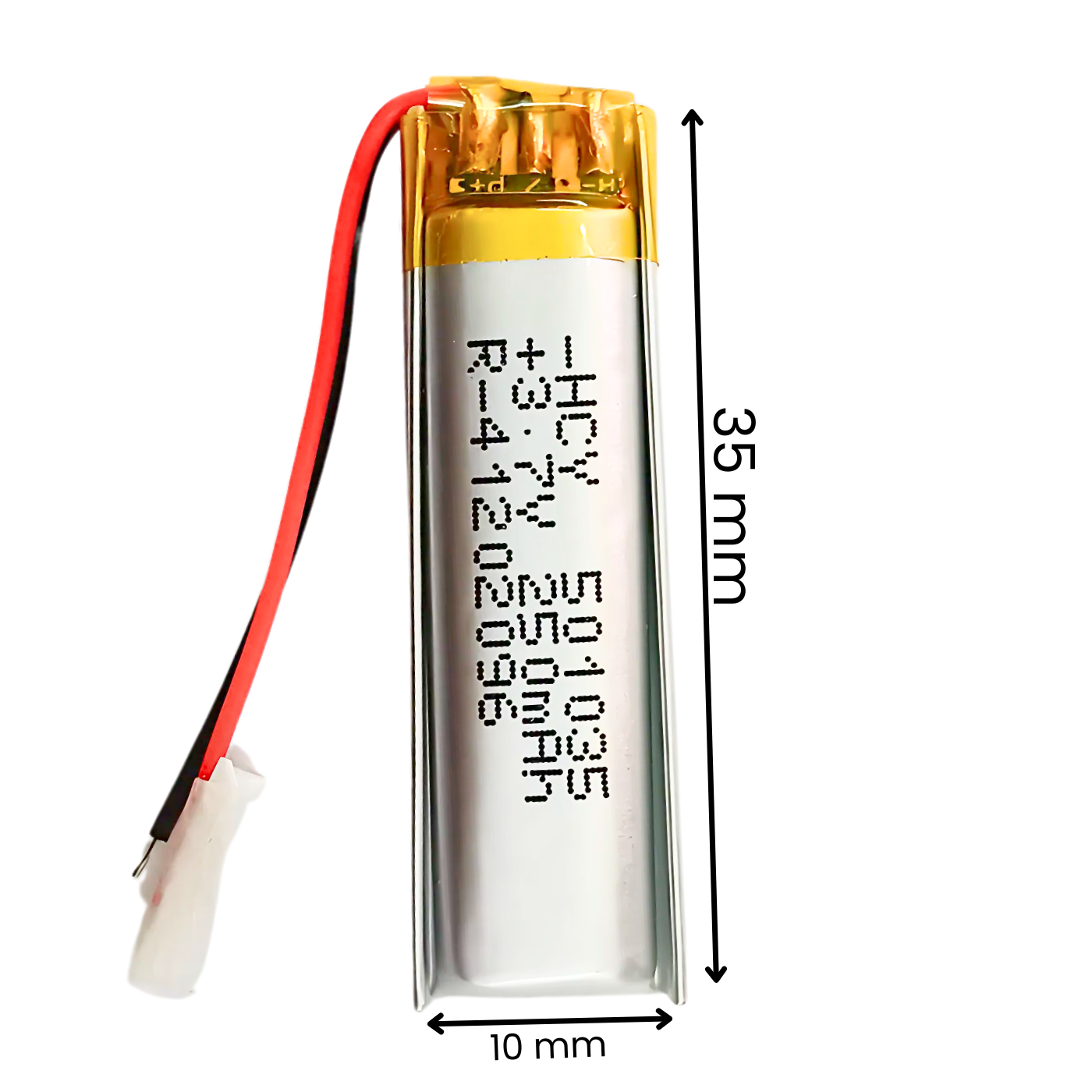 Witty Fox 250mAh Rechargeable 3.7V LiPo Battery -Lithium Polymer Battery for Drone -Robocraze