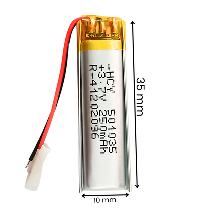 Witty Fox 250mAh Rechargeable 3.7V LiPo Battery -Lithium Polymer Battery for Drone -Robocraze