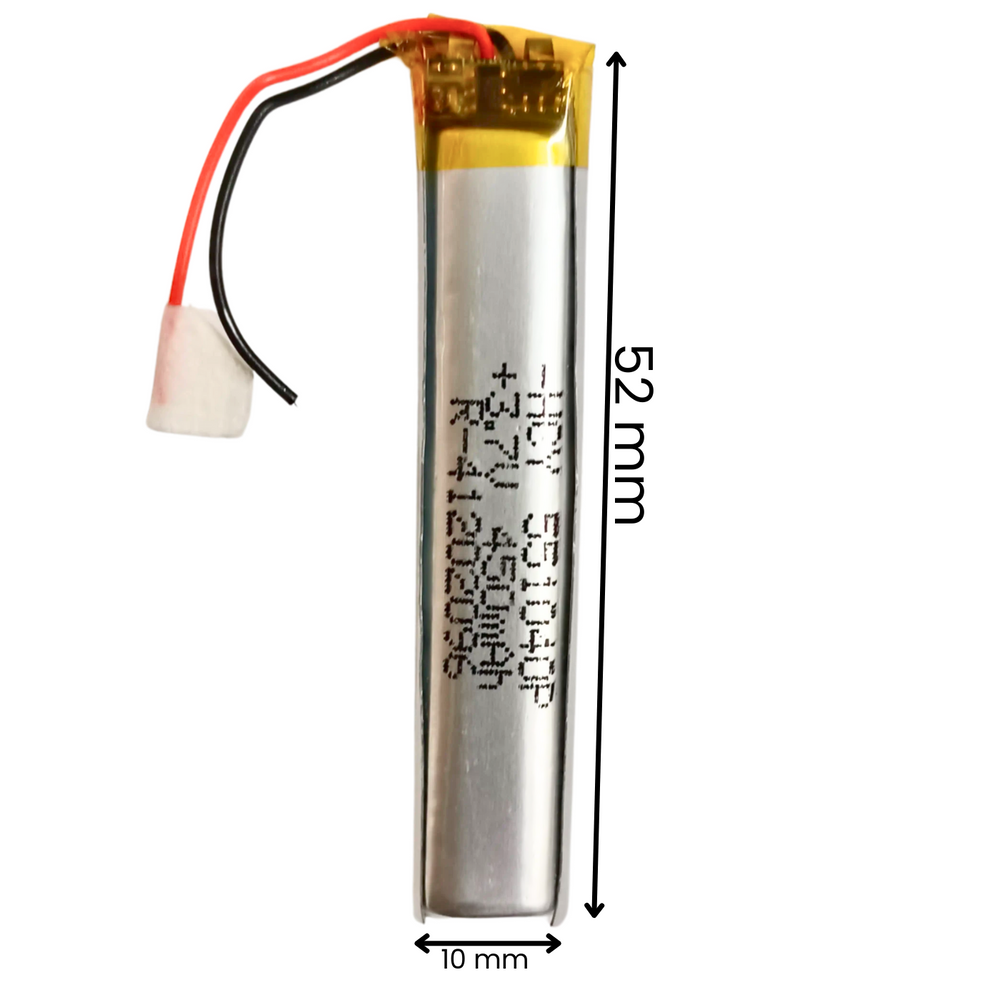 Witty Fox 450mAh Rechargeable 3.7v LiPo Battery -Lithium Polymer Battery for Drone -Robocraze