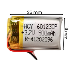 Witty Fox 500mAh 3.7volt lithium polymer Battery Rechargeable -LiPo Battery for Drone -Robocraze