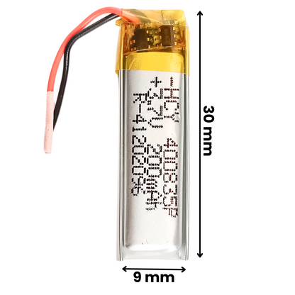 Witty Fox Rechargeable 200mAh 3.7V Lithium Polymer Battery -LiPo Battery for Drone -Robocraze
