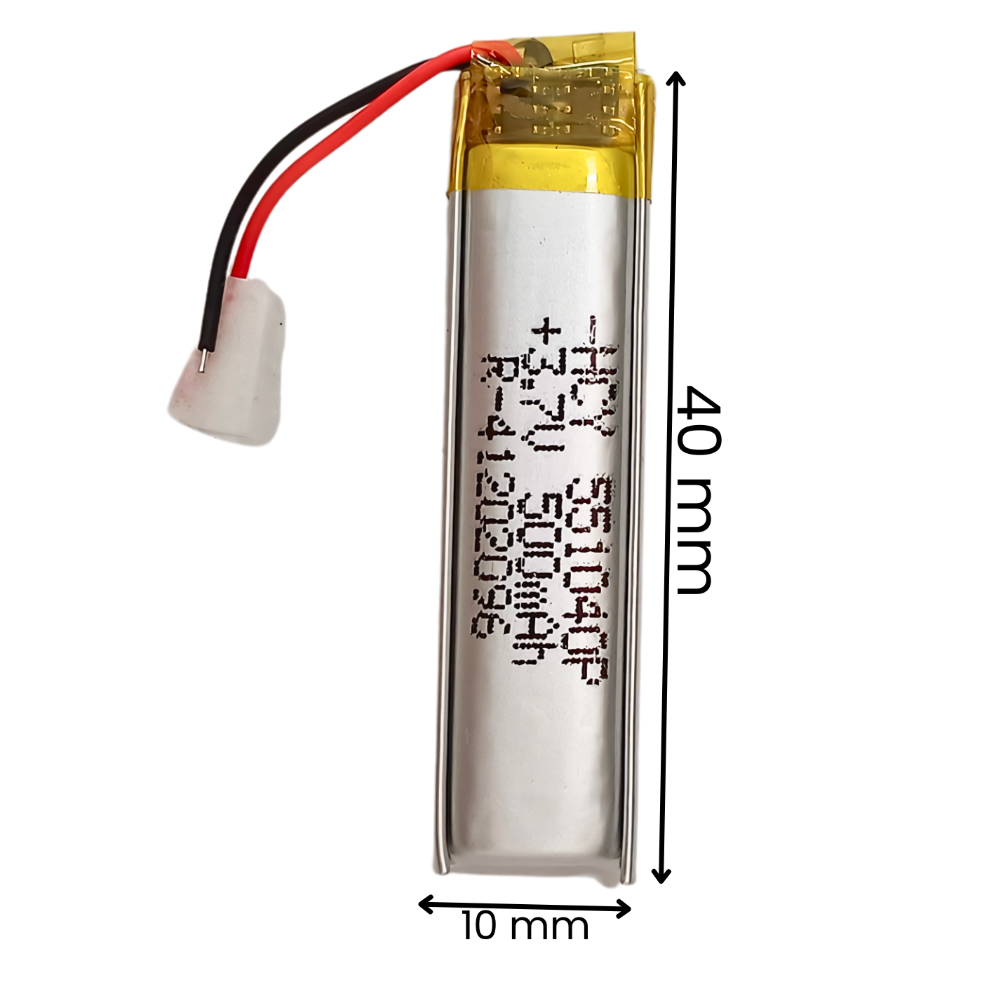 Witty Fox Rechargeable 500mAh 3.7V Lithium Polymer Battery -LiPo Battery for Drone -Robocraze
