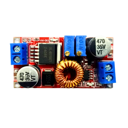 XL4015 5A LED & Battery Charging Module – XL4015 module for stable LED & battery use. -Power Converter -Robocraze