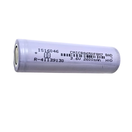 3.6V 2600mAh 18650 Battery