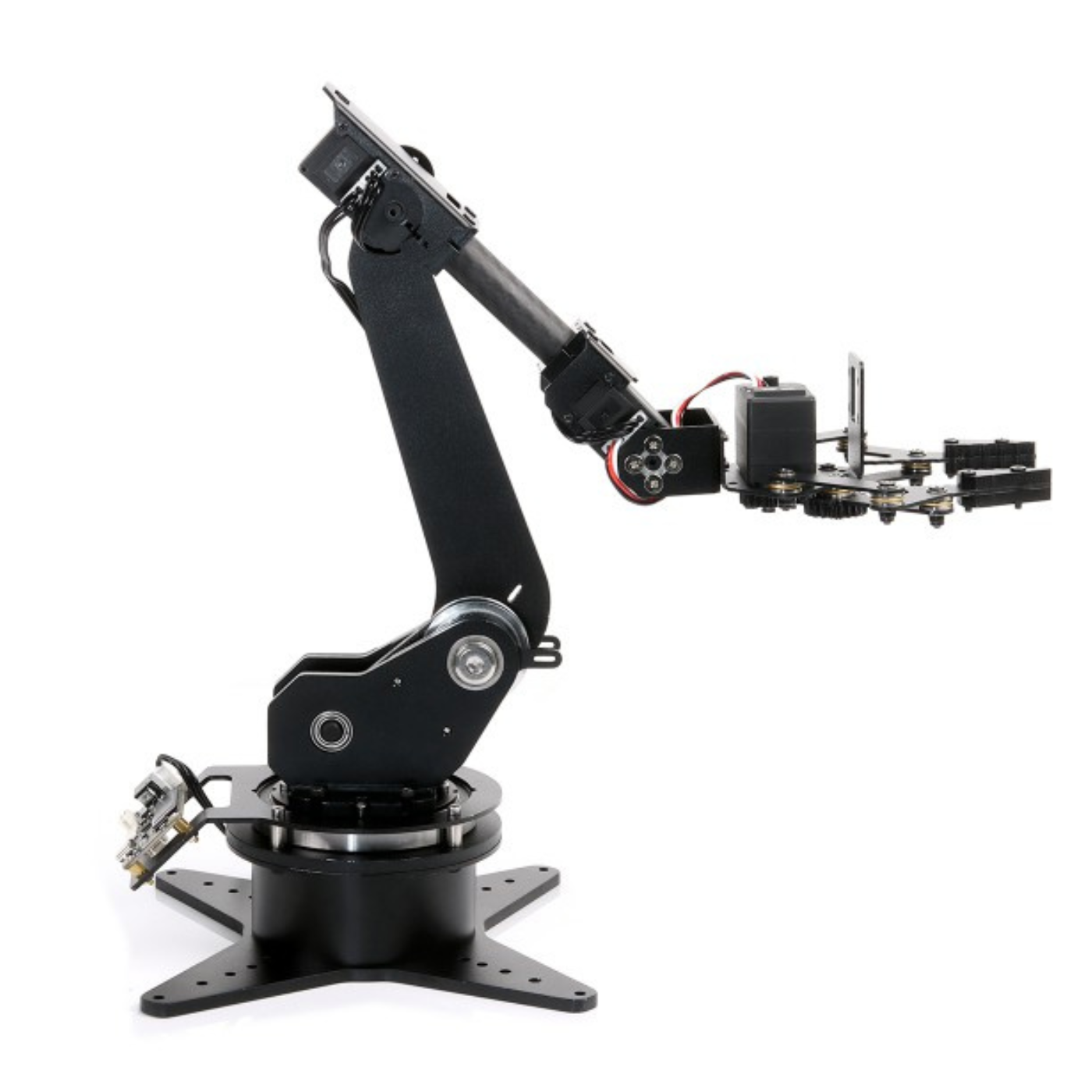 Stmicroelectronics Robotics Arm Waveshare 5-DOF High-Torque Serial Bus Servo Desktop Robotic Arm Kit b ...