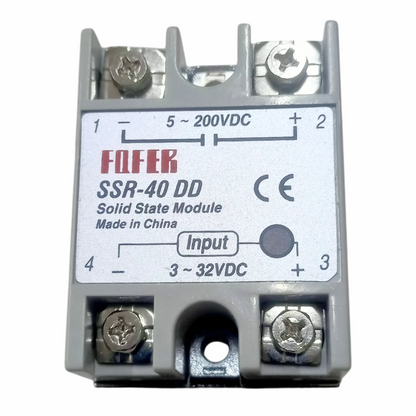 SSR-40DD DC 3-32V Input to DC 5-200V Solid state relay